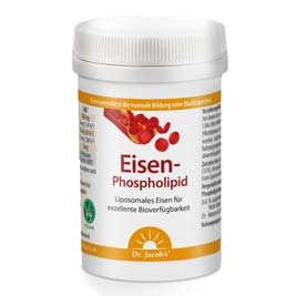 Dr. Jacob's Eisen-Phospholipid Mango Pulver liposomal vegan