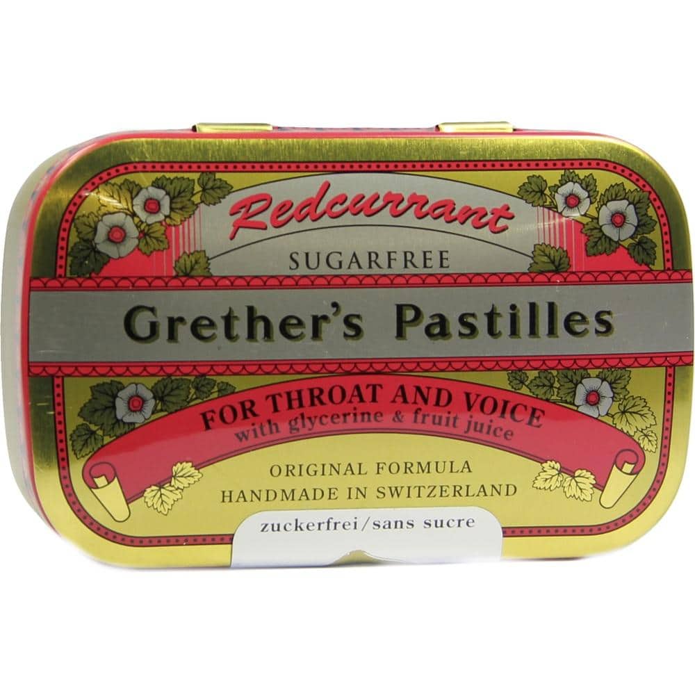 Grether´s Pastilles Redcurrant zuckerfrei 110 g Pastillen