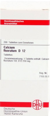 CALCIUM FLUORATUM D 12 Tabletten 200 St Tabletten