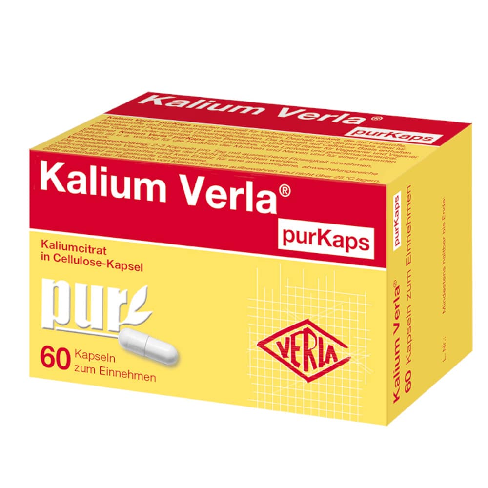Kalium Verla Purkaps 60 St Kapseln