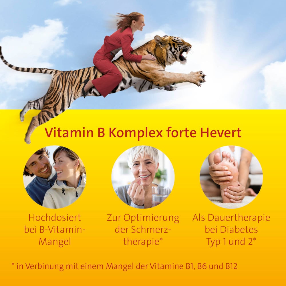 VITAMIN B KOMPLEX FORTE HEVERT 100 St Tabletten