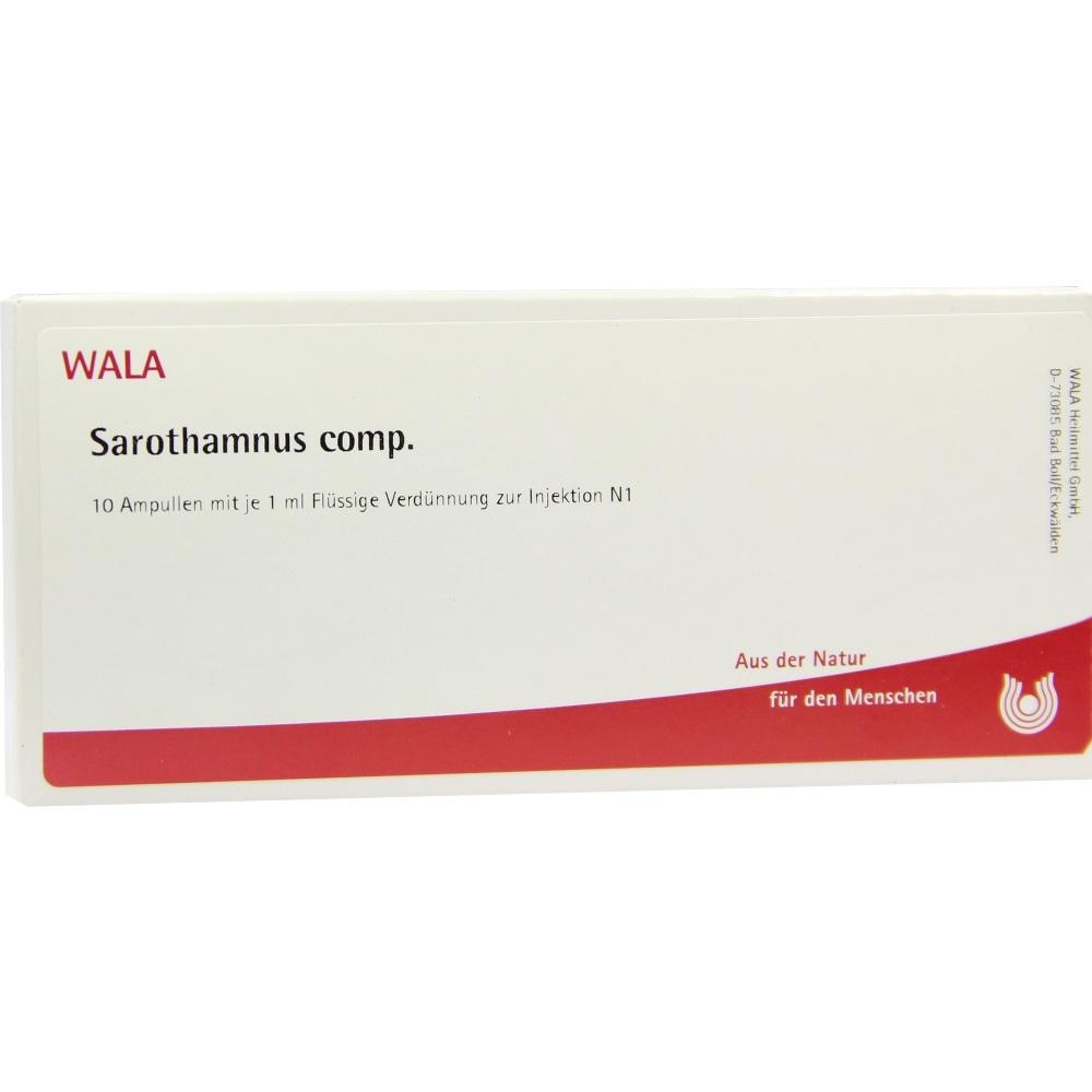 WALA Sarothamnus comp. 10X1 ml Ampullen