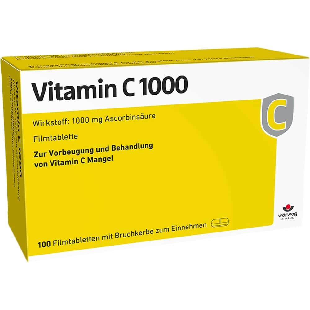 Vitamin C 1000  100 St Filmtabletten
