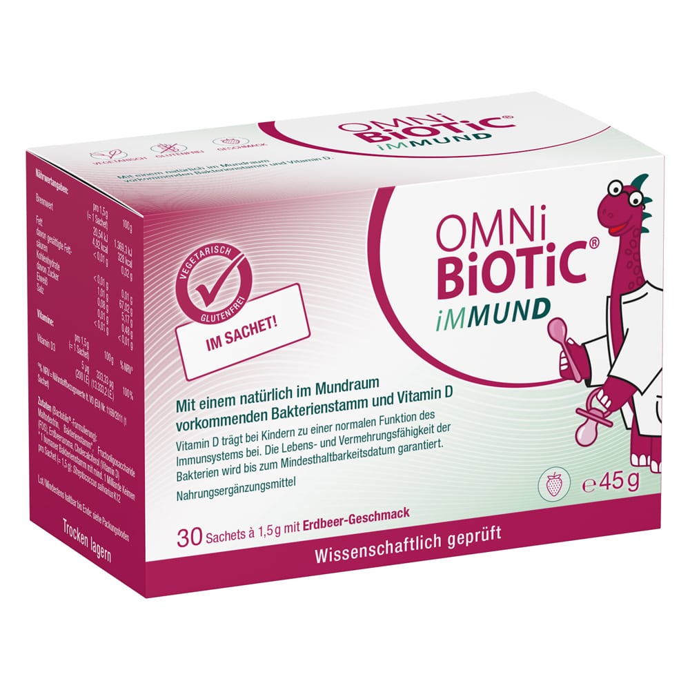 OMNI BIOTIC IMMUN D 30X1.5 g Pulver