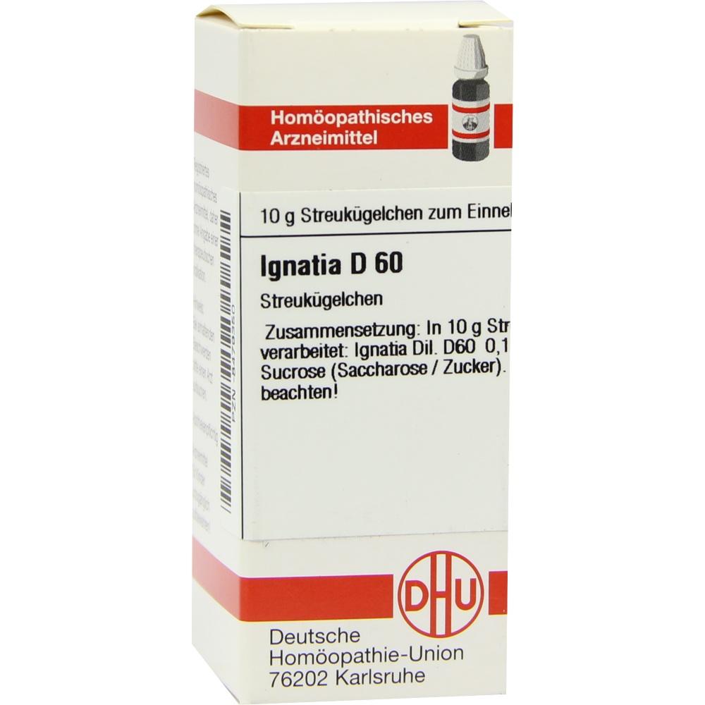IGNATIA D 60 Globuli 10 g Globuli