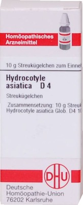 HYDROCOTYLE asiatica D 4 Globuli 10 g Globuli