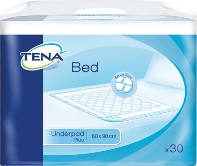 TENA Bed Krankunterlagen Plus 60x90cm 4X30 St