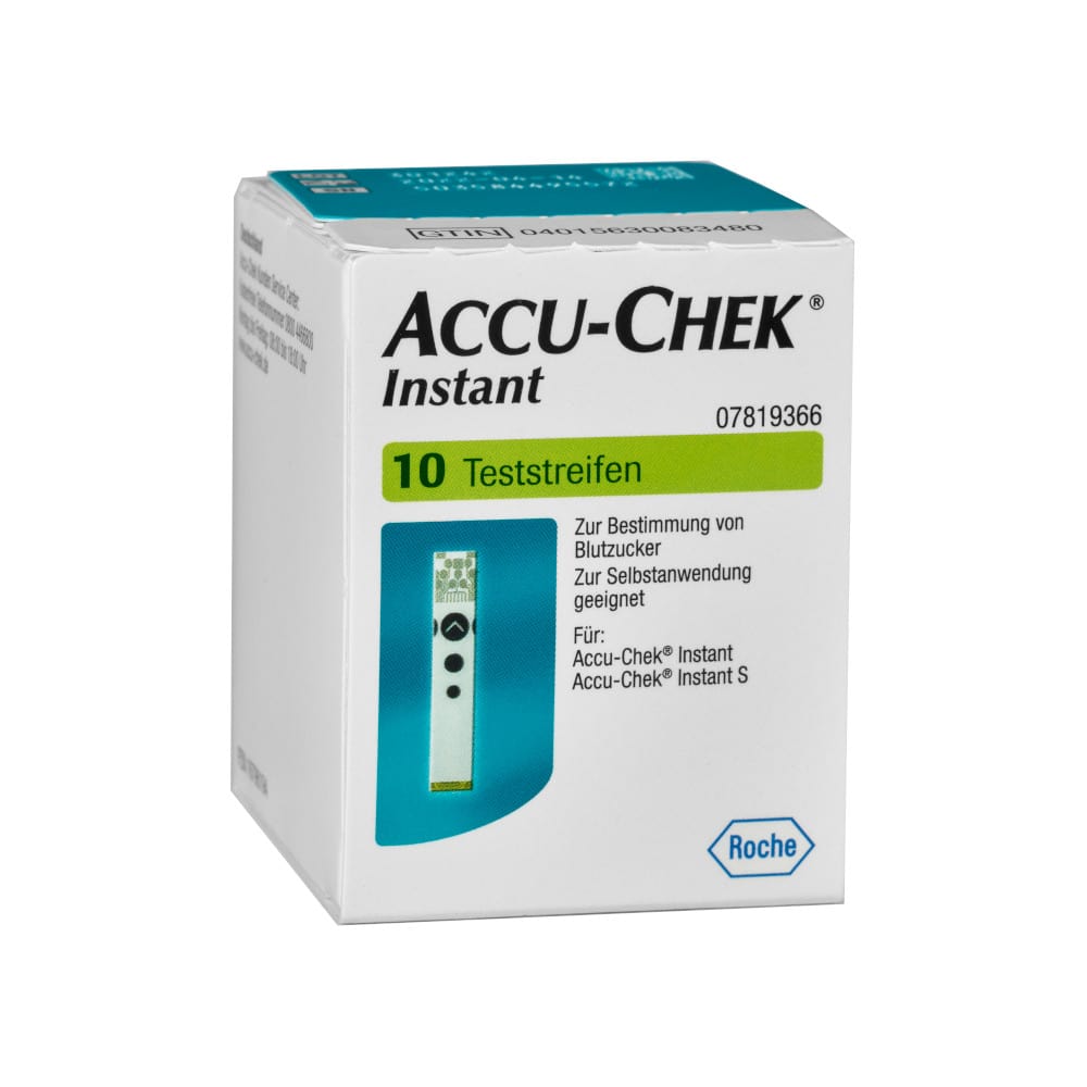 ACCU-CHEK Instant Teststreifen 1X10 St Teststreifen