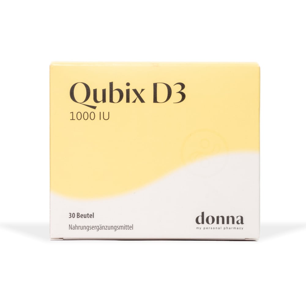 Qubix D3 1000 IU 30 St Pulver