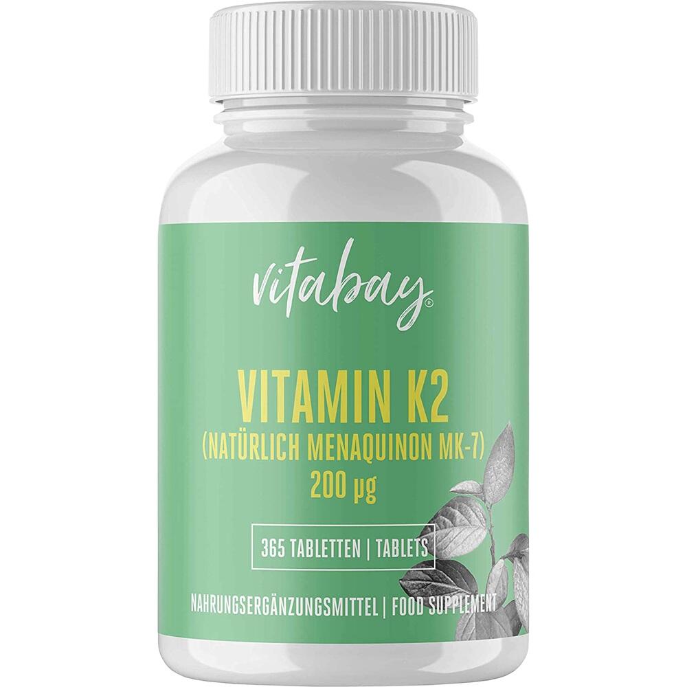 vitabay VITAMIN K2 200 µg 365 St Tabletten