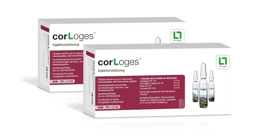 corLoges Injektionslösung 100X2 ml Ampullen