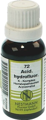 ACIDUM HYDROFLUORICUM K Komplex Nr.72 Dilution 20 ml Dilution