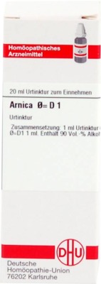 ARNICA Urtinktur D 1 20 ml Dilution