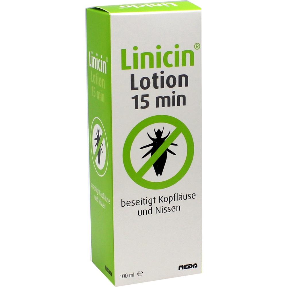 Linicin lotion 15 Minuten ohne Läusekamm 100 ml Lotion
