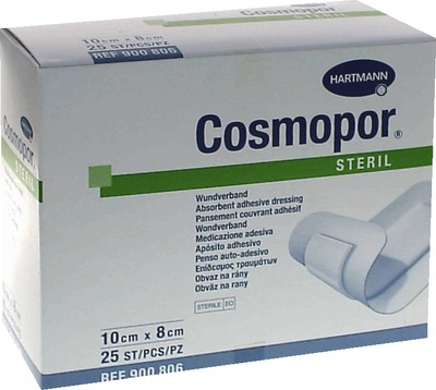 COSMOPOR steril 8x10 cm 25 St Pflaster