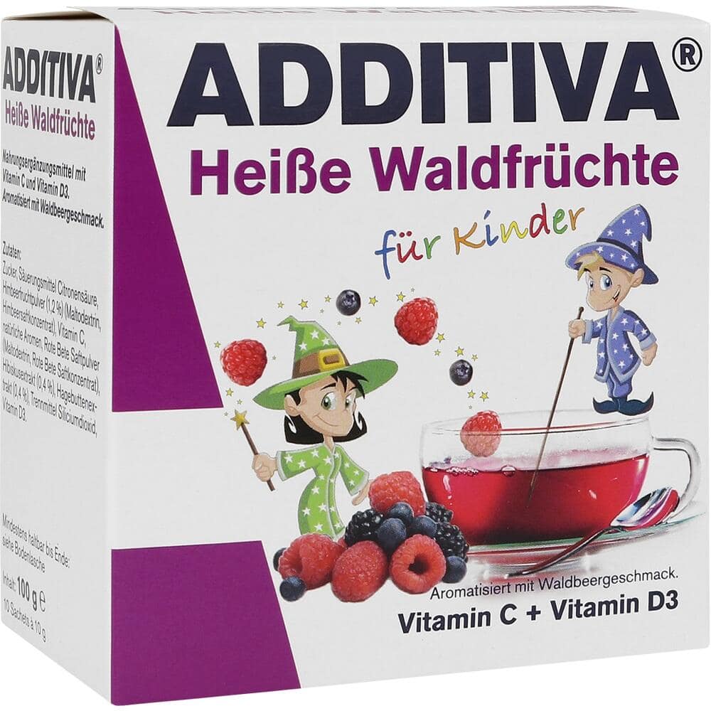 ADDITIVA Heiße Waldfrüchte 100 g Pulver