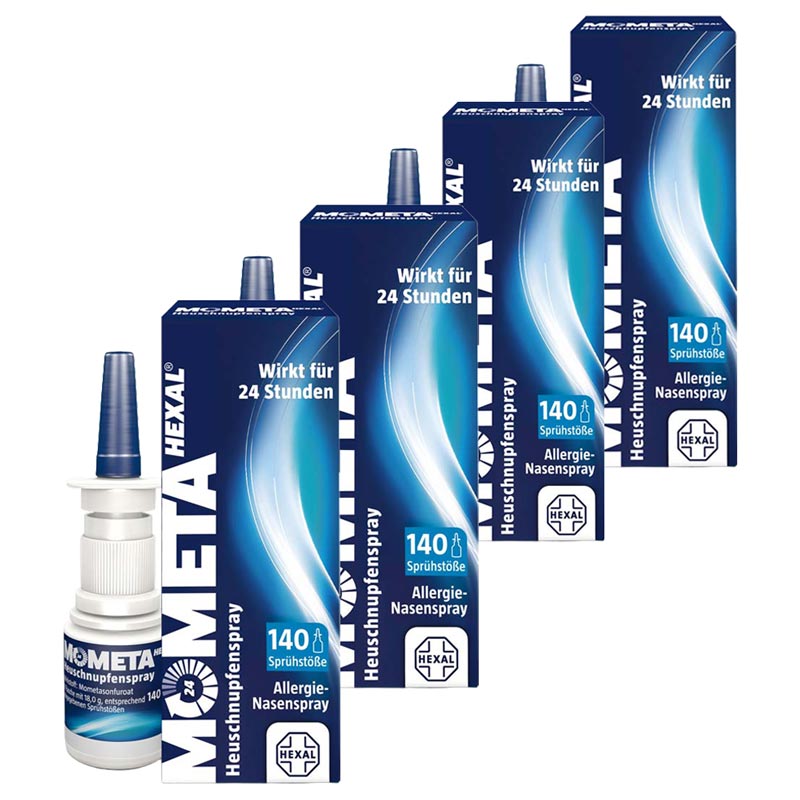 Mometahexal 4er Set 4X18 g Nasenspray