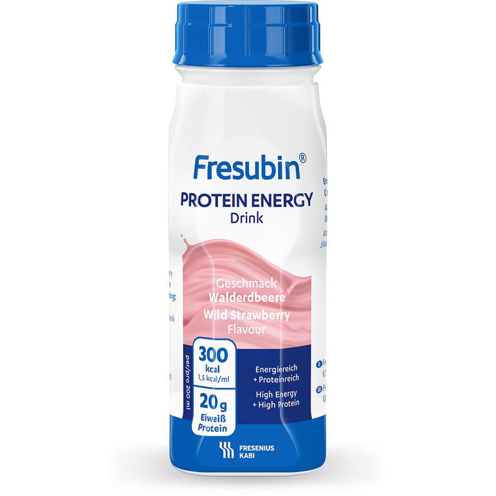 Fresubin Protein Energy DRINK Trinknahrung Walderdbeere 6X4X200 ml Lösung