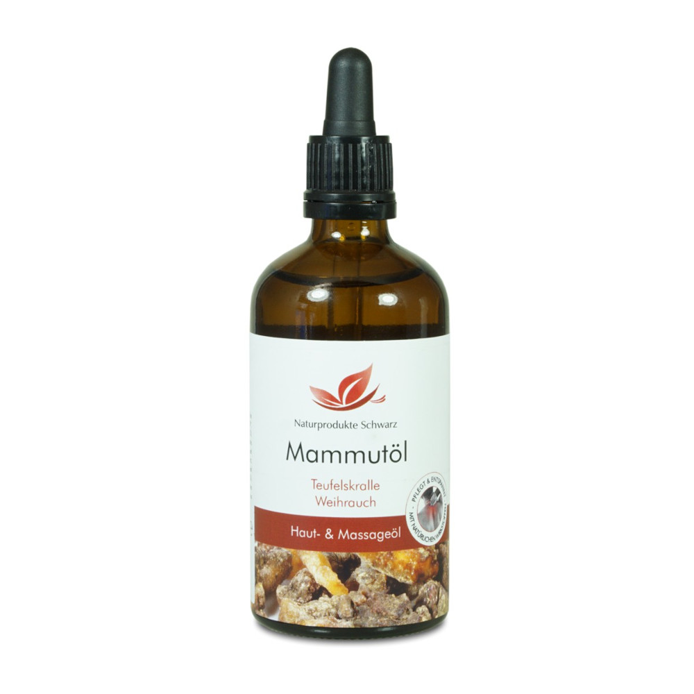 Mammutöl Teufelskralle und Weihrauch Haut- und Massageöl 100 ml Öl