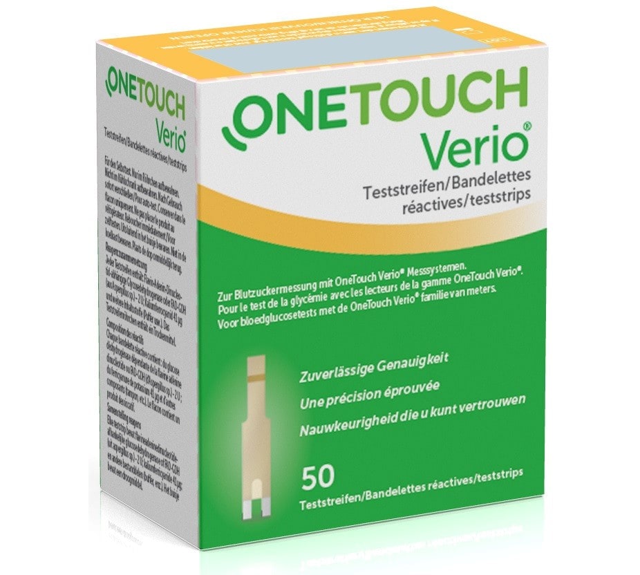OneTouch Verio Teststreifen I 50 Stück 50 St Teststreifen