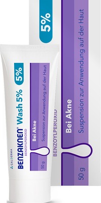 Benzaknen Wash 5% 50 g Suspension