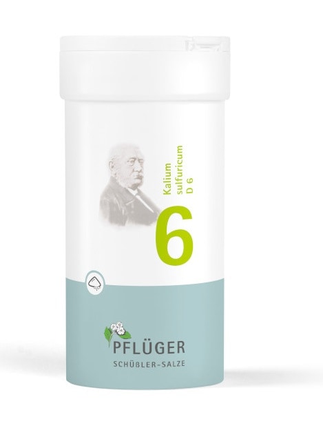 Schüßler-Salz Nr. 6 Kalium sulfuricum D6 100 g Pulver
