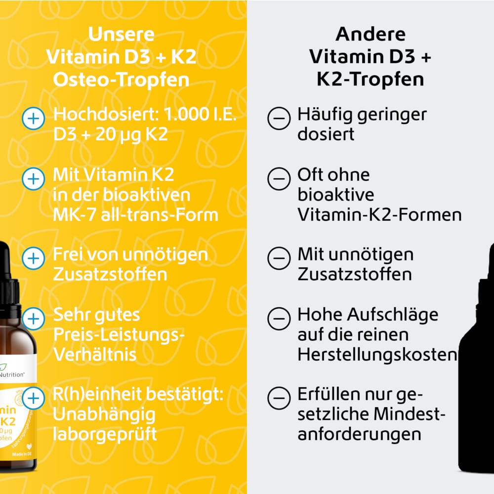 Vitamin D3 + K2 Tropfen 30 ml Tropfen