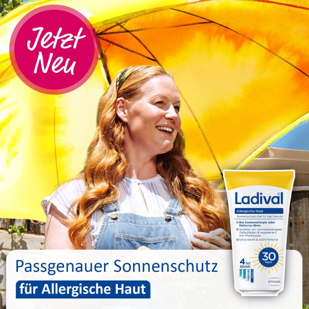 Ladival Allergische Haut Sonnenschutz-Gel Gesicht 50 ml Gel