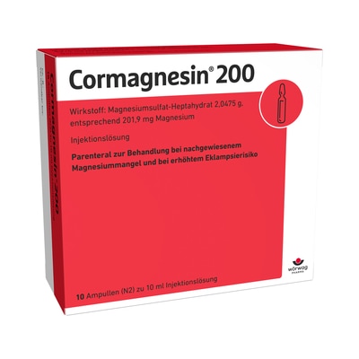 Cormagnesin 200 10X10 ml Ampullen