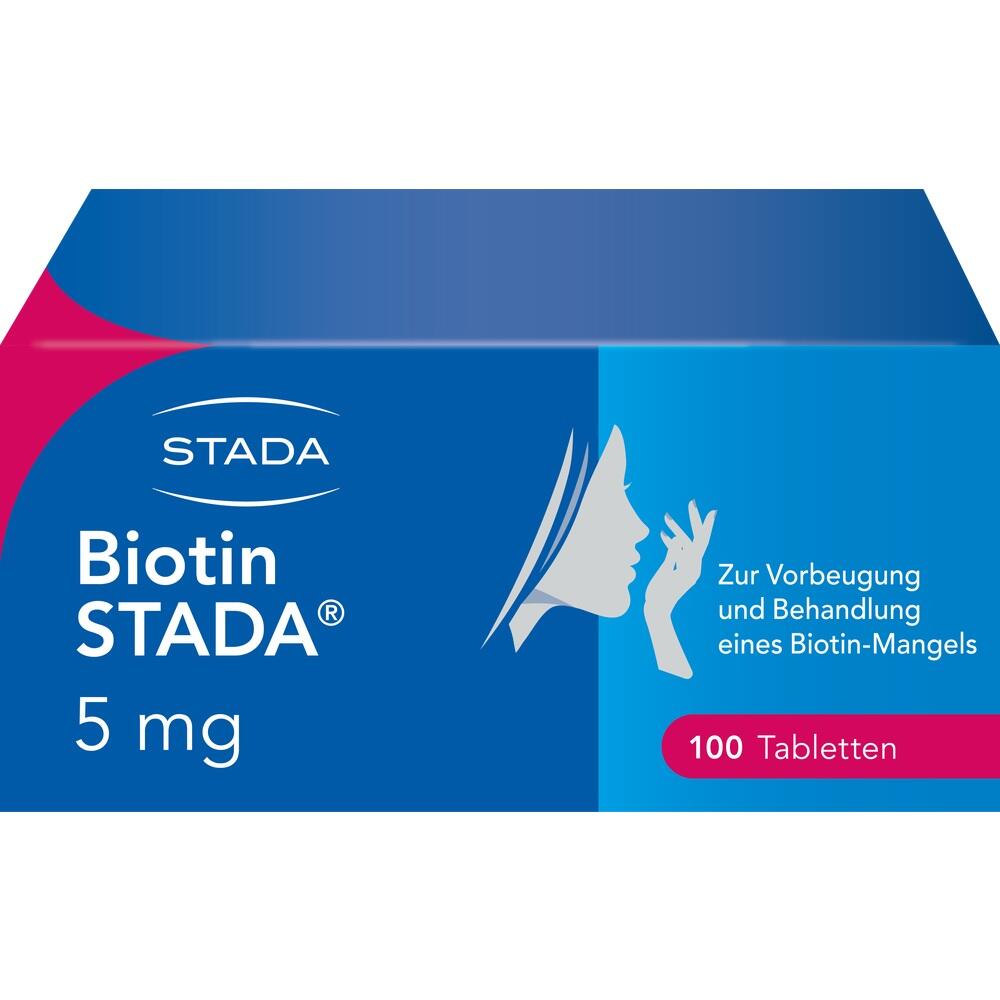 Biotin STADA 5 mg  100 St Tabletten