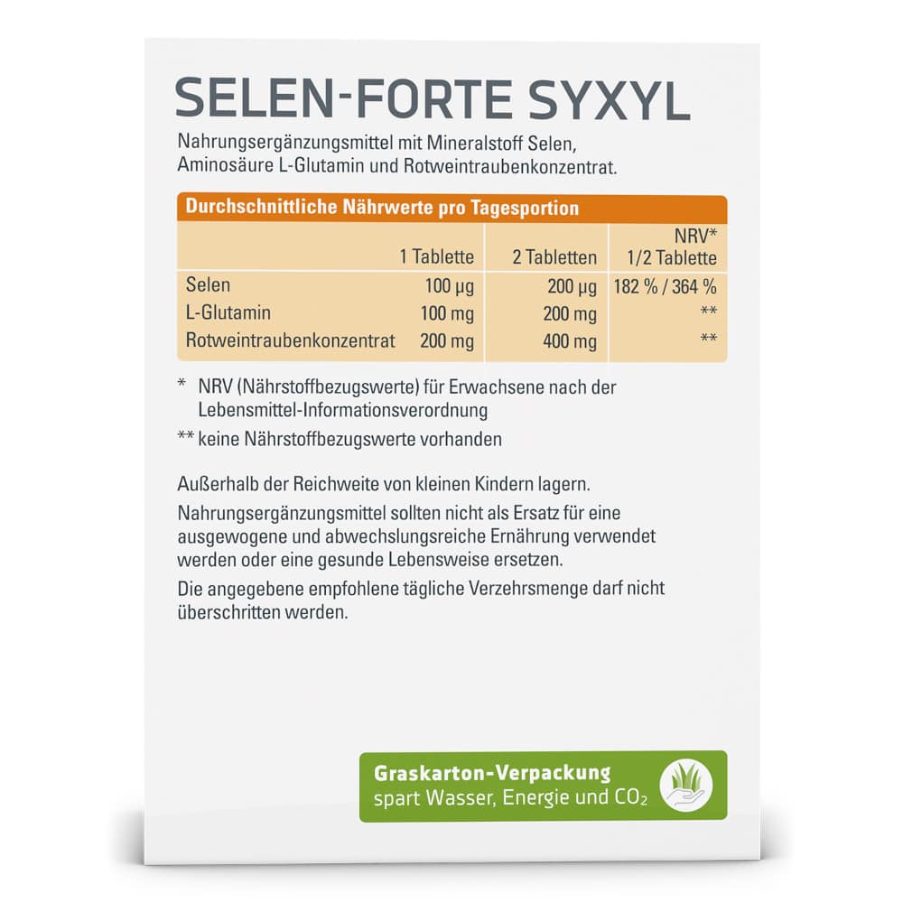 SELEN FORTE Syxyl  100 St Tabletten