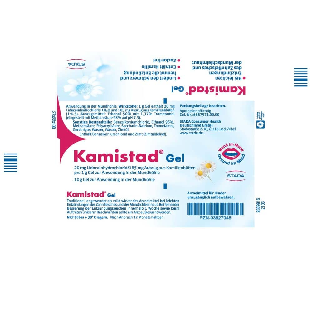 Kamistad Gel 10 g Gel