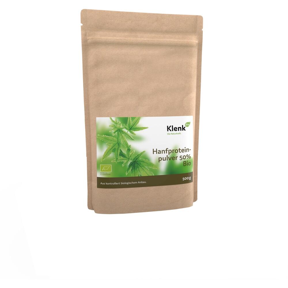 Hanfproteinpulver 50% Bio 500 g Pulver