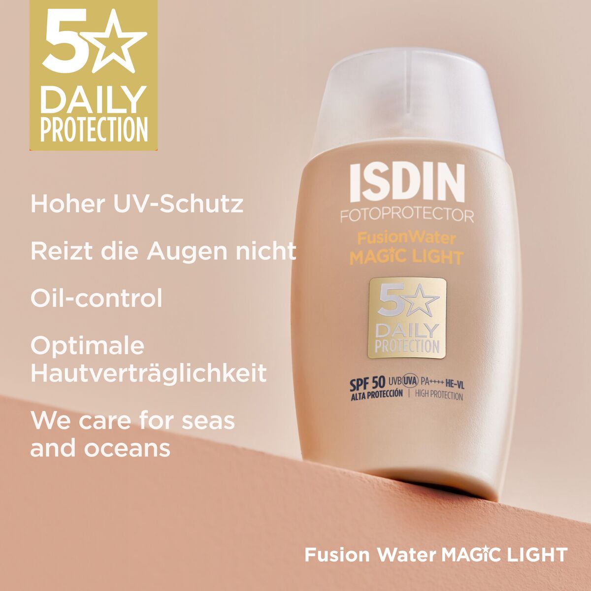ISDIN FusionWater MAGIC LIGHT LSF 50 50 ml Creme