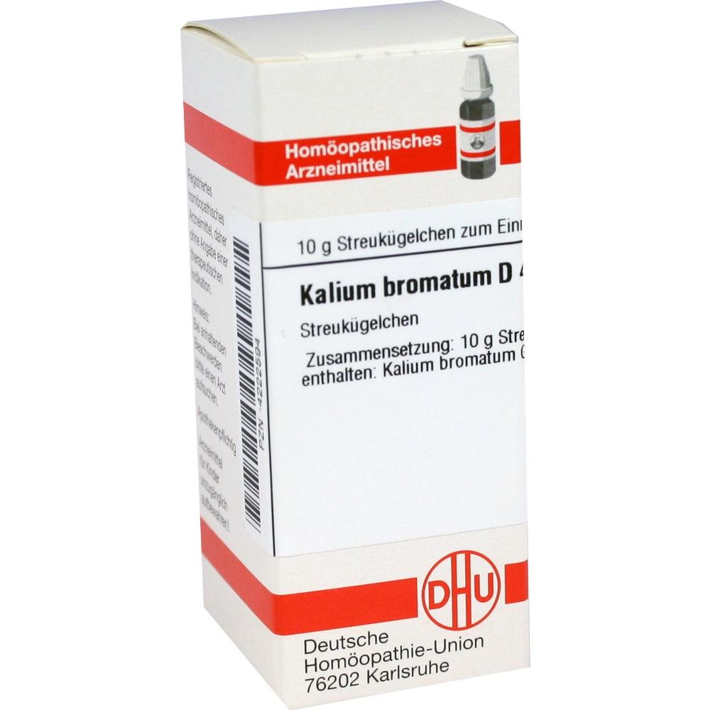 KALIUM BROMATUM D 4 Globuli 10 g Globuli