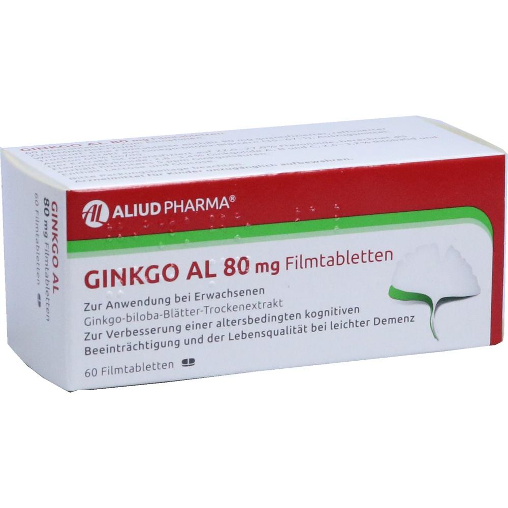 Ginkgo AL 80mg 60 St Filmtabletten