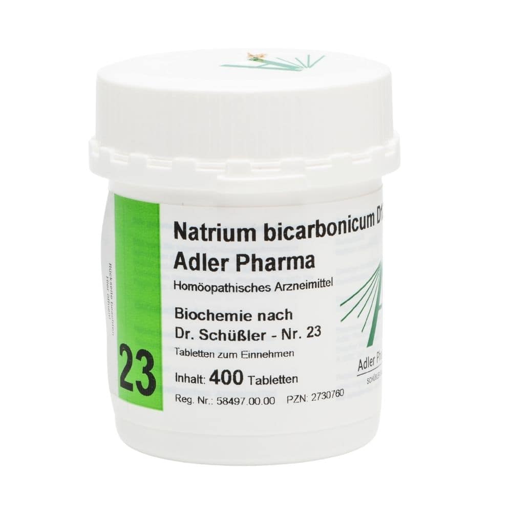 Natrium bicarbonicum D12 Adler Pharma Nr.23, Tablette 400 St Tabletten