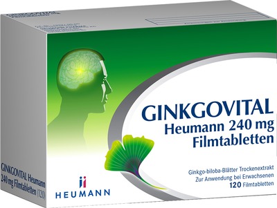 GINKGOVITAL Heumann 240 mg 120 St Filmtabletten