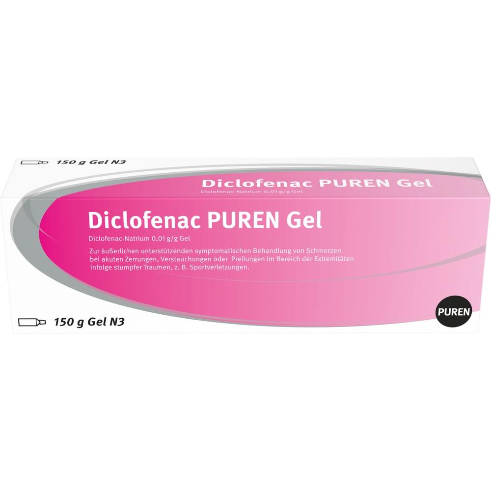Diclofenac PUREN Gel 150 g Gel
