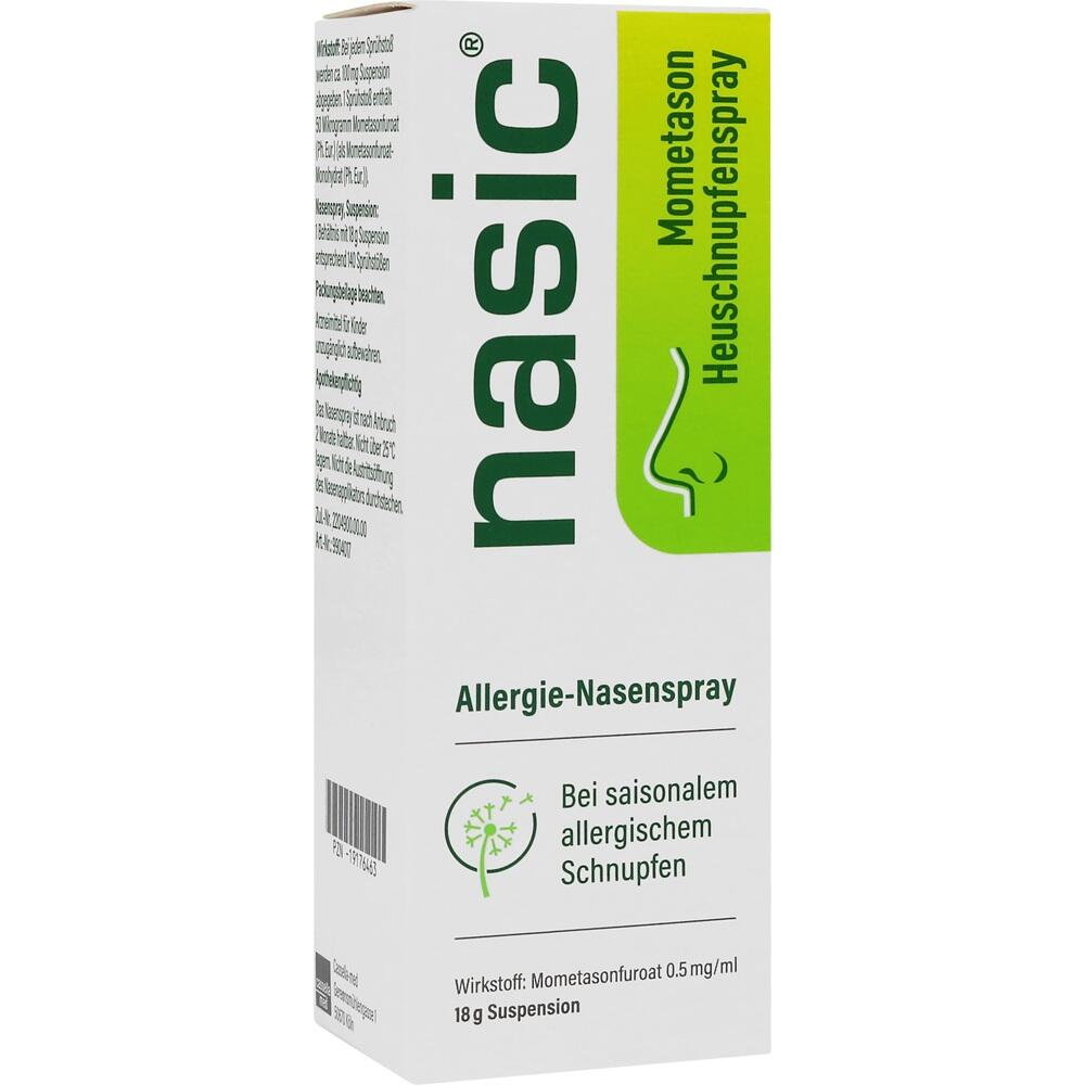 nasic Mometason Heuschnupfenspray 18 g Nasenspray