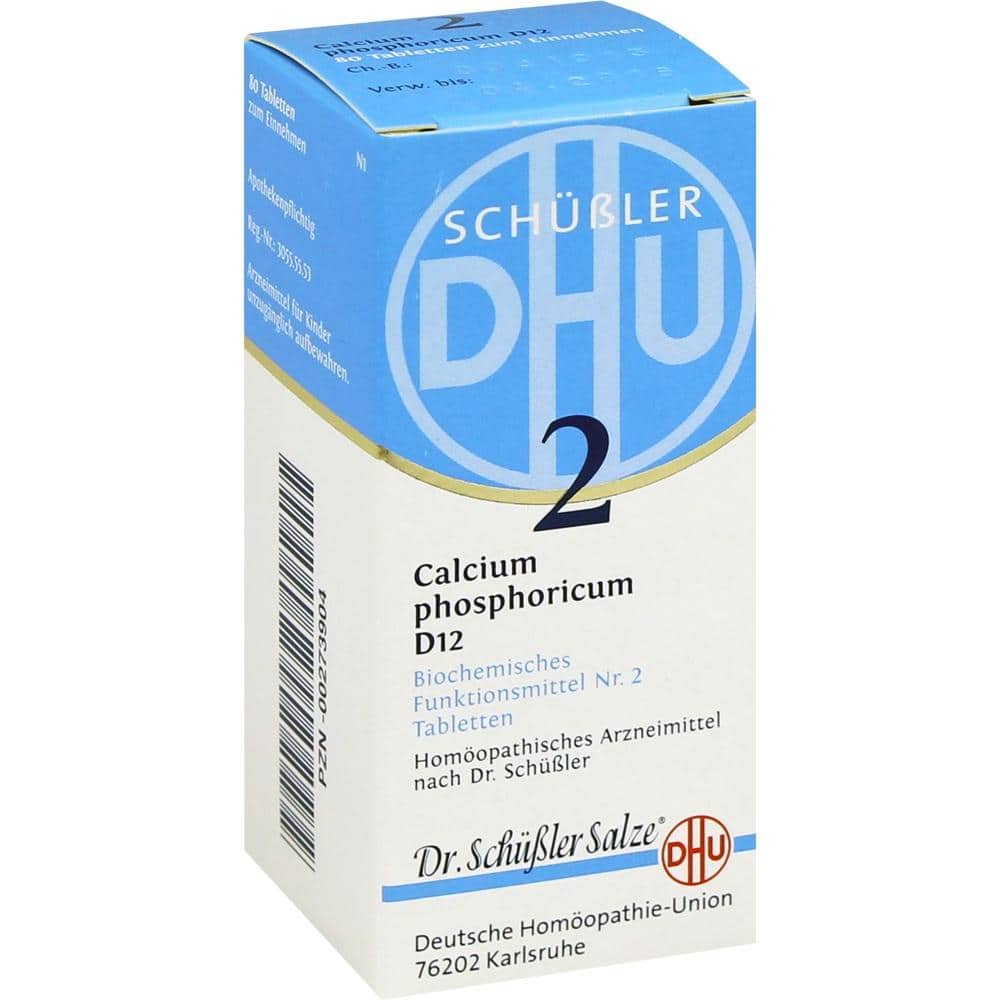 DHU Schüßler-Salz Nr. 2 Calcium phosphoricum D12 80 St Tabletten