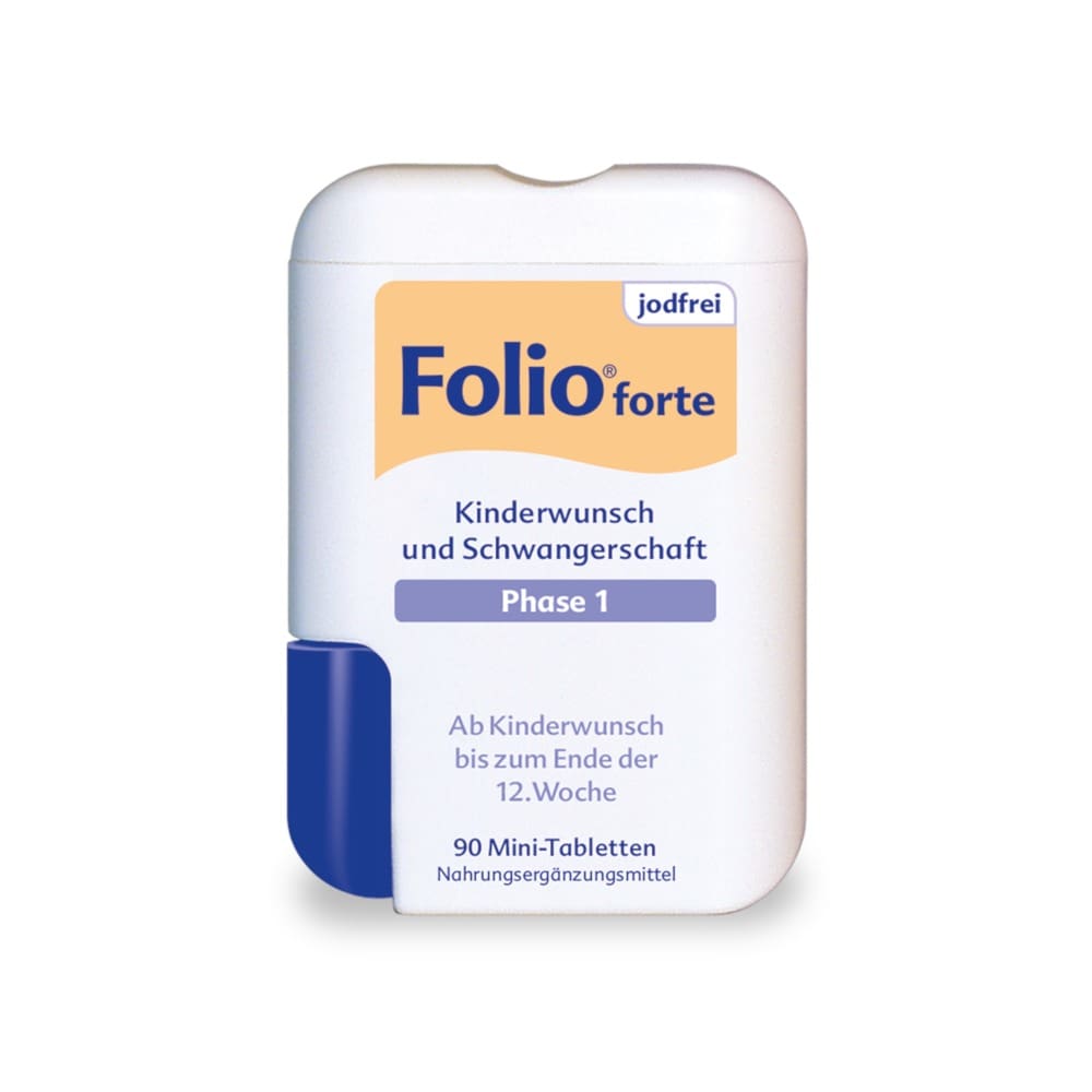 Folio forte Phase 1 jodfrei 90 St Filmtabletten