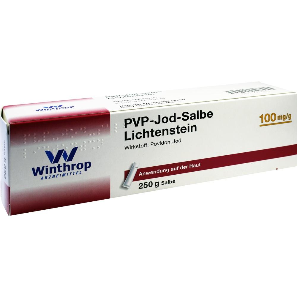 PVP JOD Salbe Lichtenstein 250 g Salbe