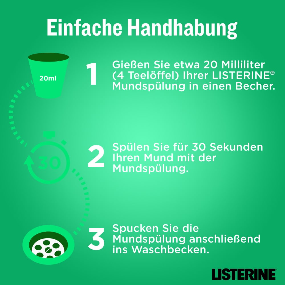 LISTERINE Total Care Zahnfleisch-Schutz 500 ml Lösung LISTERINE Total Care Zahnfleisch-Schutz 500 ml Lösung