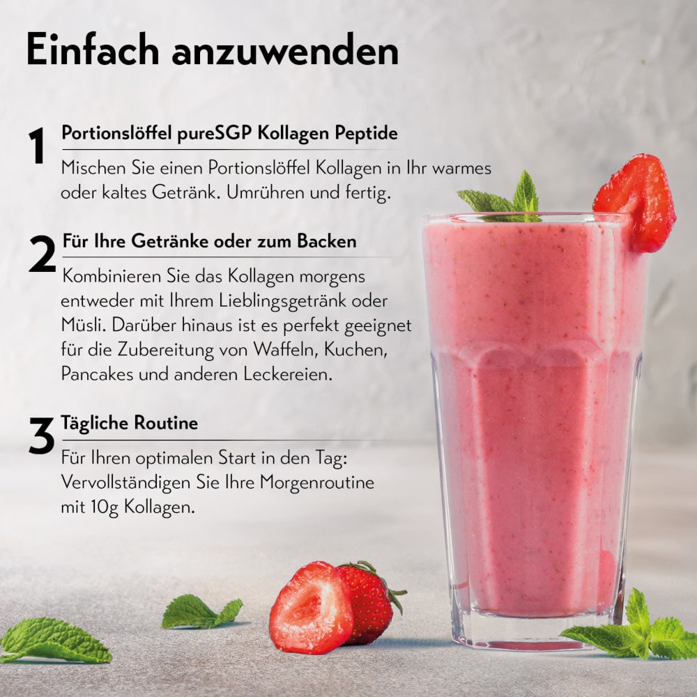 pureSGP KOLLAGEN PEPTIDE 300 g Pulver