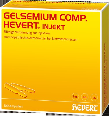 GELSEMIUM COMP. HEVERT INJEKT 100 St Ampullen