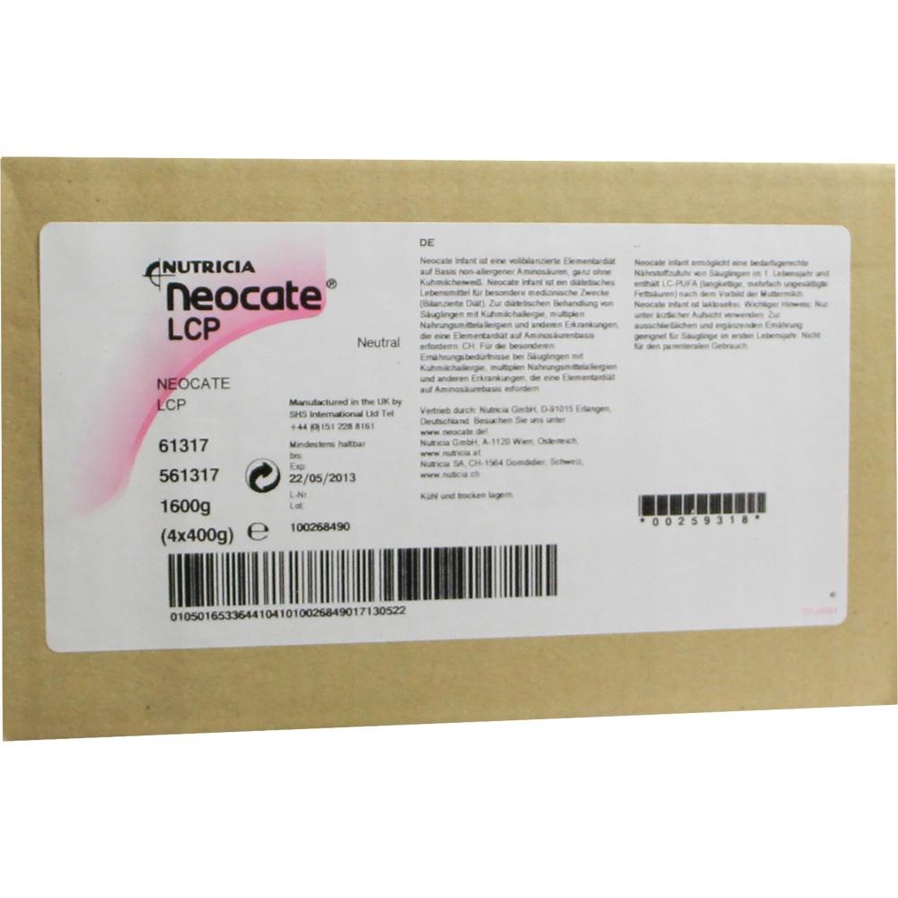 NEOCATE Infant Pulver 4X400 g Pulver
