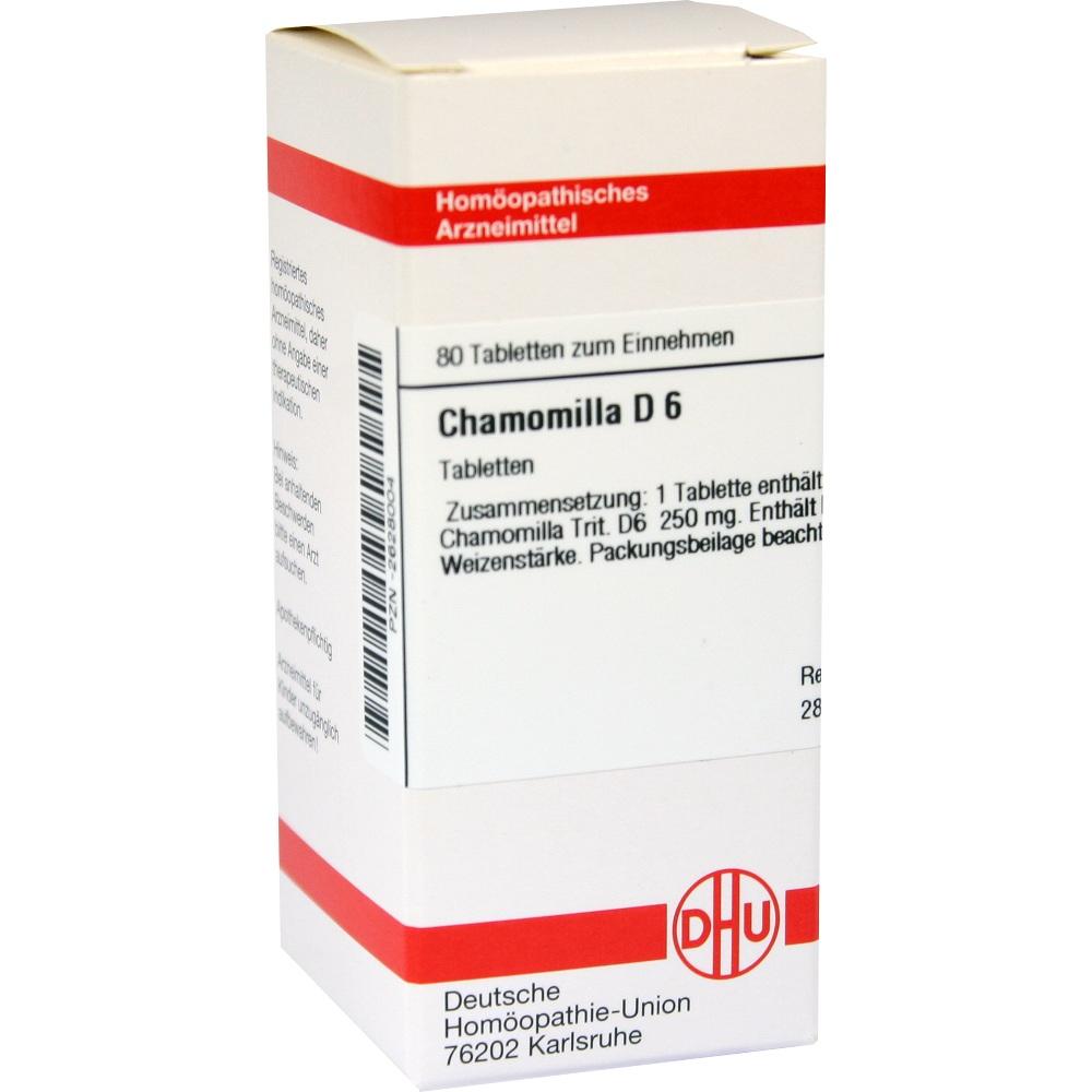 CHAMOMILLA D 6 Tabletten 80 St Tabletten