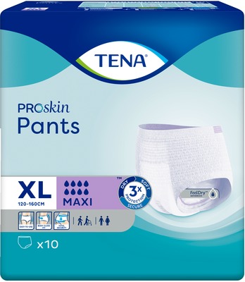 TENA Pants Maxi XL bei Inkontinenz 10 St