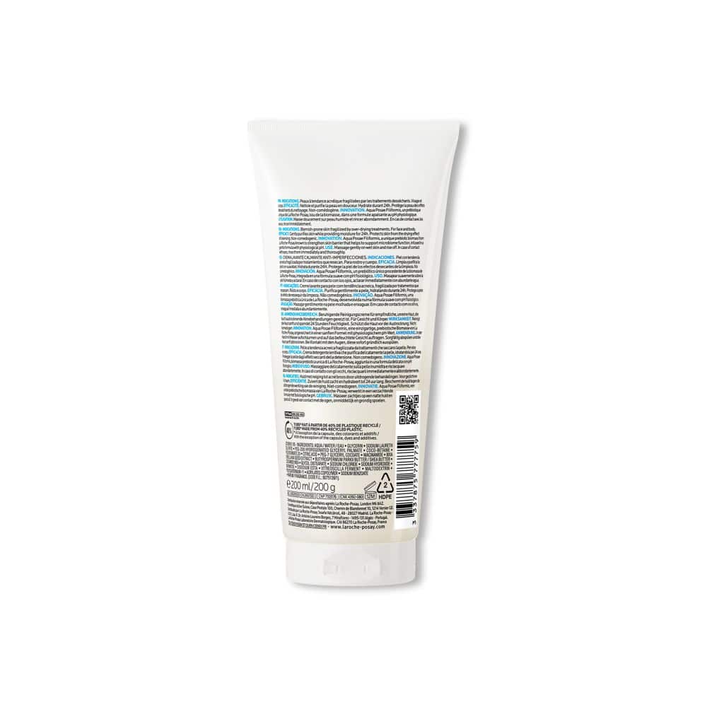 LA ROCHE-POSAY EFFACLAR H ISO-BIOME REINIGUNGSCREME 200 ml Creme